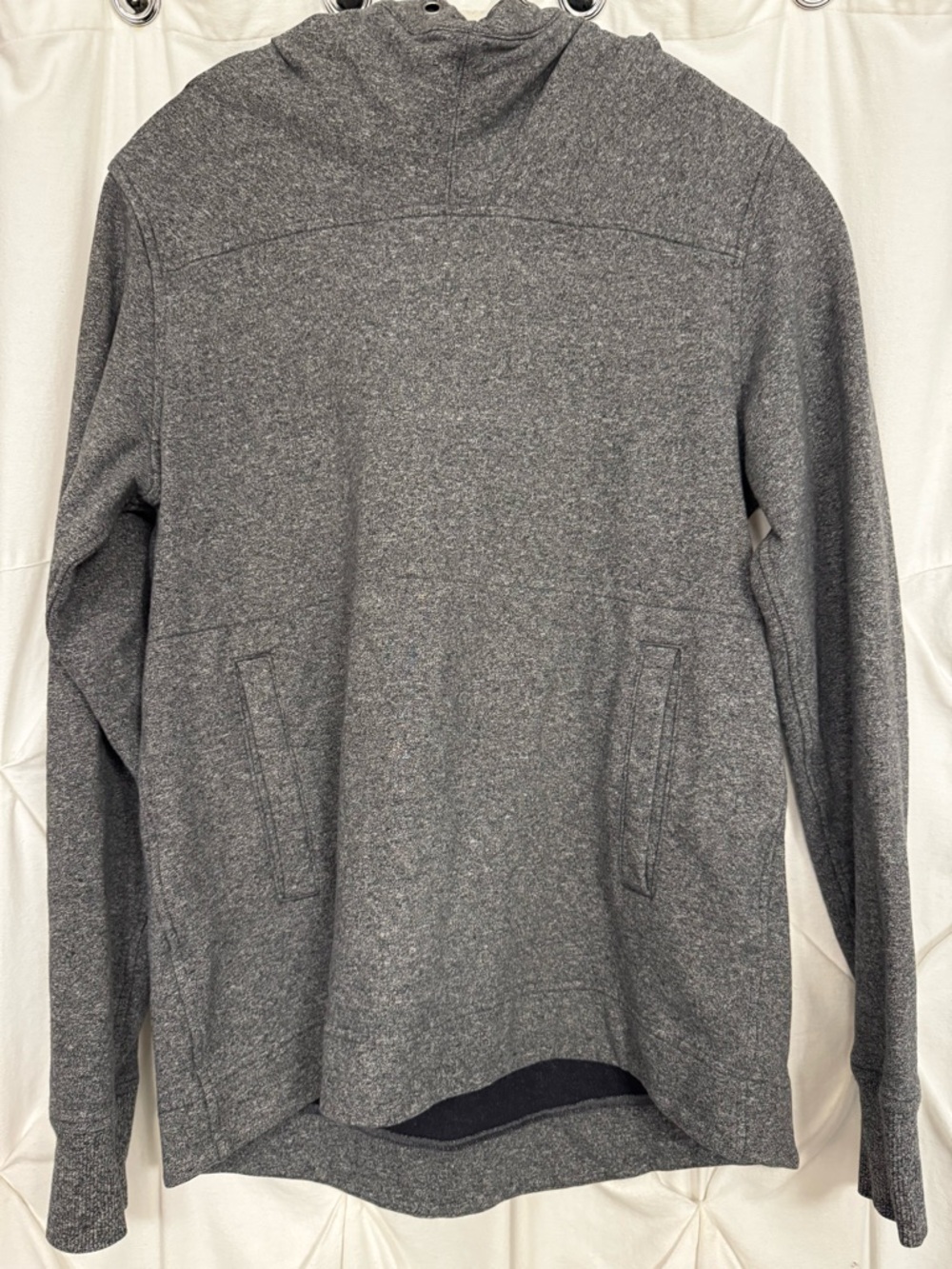 Lululemon Women’s Charcoal Gray Hooded Sweater Lined Size 6